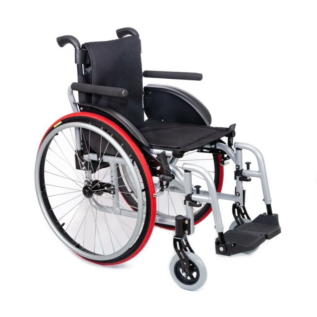 Comfort Plus DM-315 Active 40 cm Hafif Alüminyum Manuel Tekerlekli Sandalye