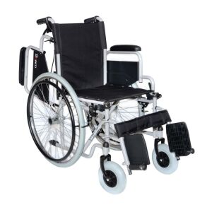 Comfort Plus DM-312 Centro 40 cm Tekerlekli Sandalye | Refakatçi Frenli, Özellikli
