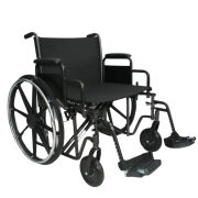 P114 XXL Size Bariatrik Tekerlekli Sandalye | 66 cm Oturma Genişliğine Sahip Güçlü ve Dayanıklı Model
