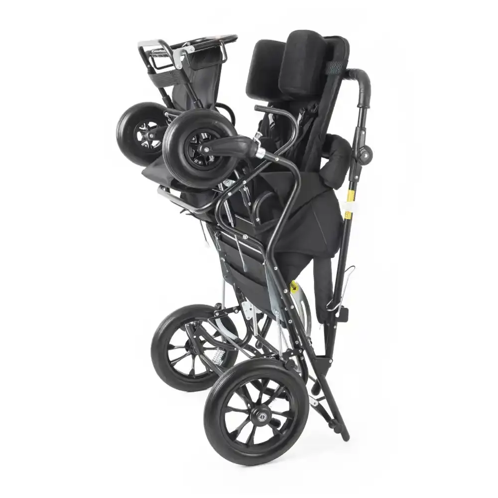 Comfort Plus Size 7 Engelli Çocuk ve Yetişkin Puseti | Katlanabilir Alüminyum Gövde, 5 Noktalı Emniyet Kemerli,