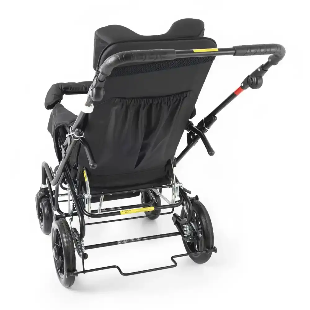 Comfort Plus Size 7 Engelli Çocuk ve Yetişkin Puseti | Katlanabilir Alüminyum Gövde, 5 Noktalı Emniyet Kemerli,