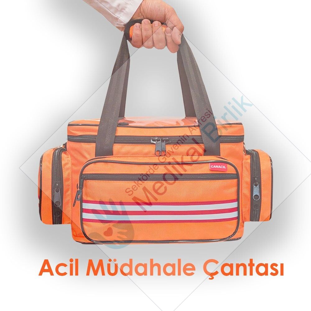 Canacil Acil Müdahale Çantası TK5422 Turuncu Üstat Serisi