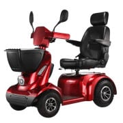 P414 Akülü Tekerlekli Sandalye Engelli Aracı | 180 kg Taşıma Kapasiteli Güçlü ve Üst Segment Scooter