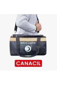 Sağlık Çantası - TK4125 - SİYAH- CANACIL - MODEL-2