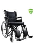 P109 Çelik Tekerlekli Sandalye | 40 cm Oturma Genişliği ile Güçlü ve Konforlu Manuel Sandalye