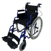 P110 Özellikli Standart Manuel Tekerlekli Sandalye | 45 cm Oturma Genişliğine Sahip Dayanıklı ve Pratik Model