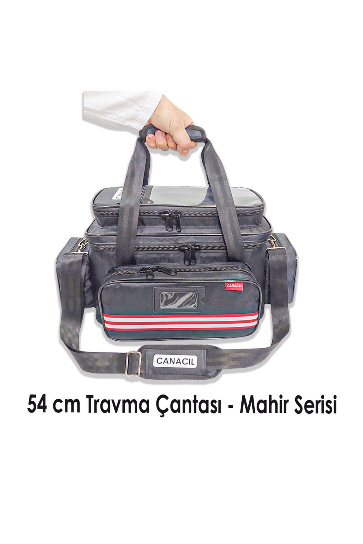 Canacil Sporcu Sağlık Çantası TK5405 Siyah