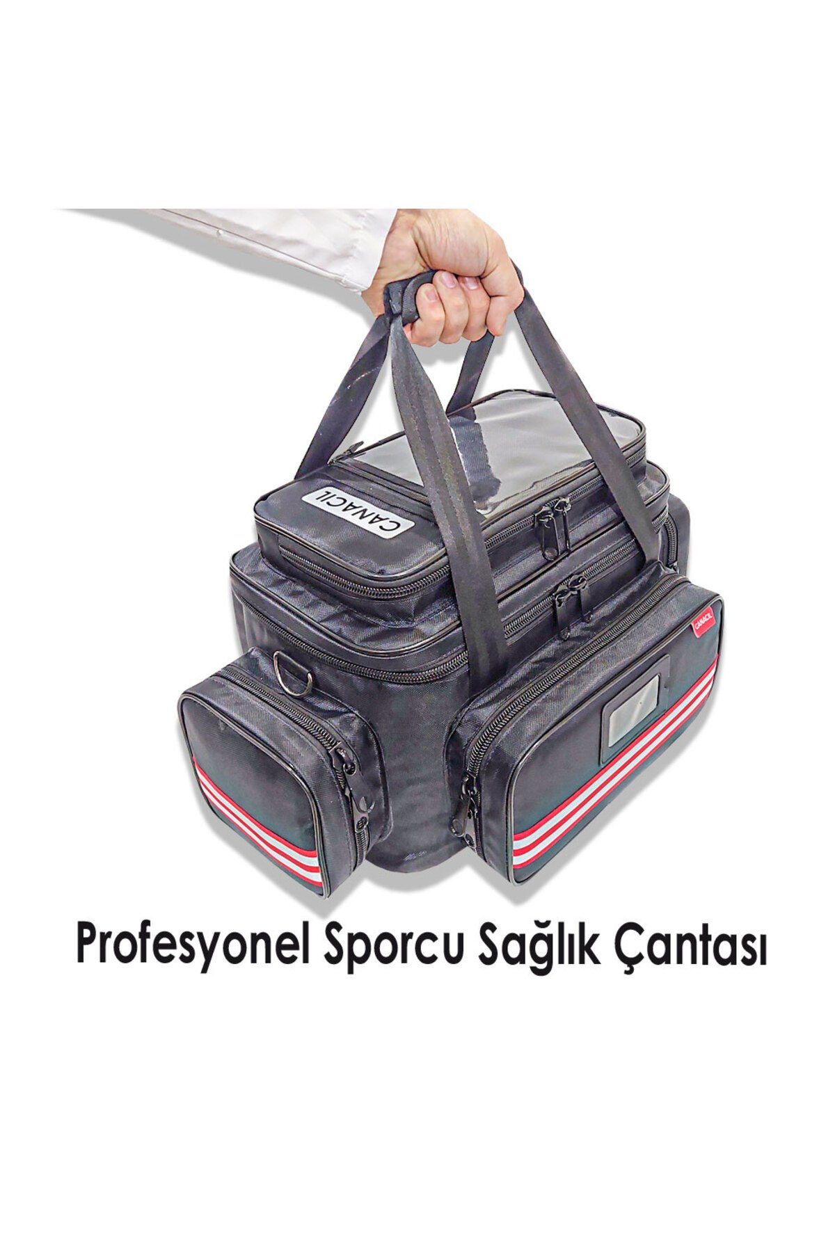 Canacil Sporcu Sağlık Çantası TK5405 Siyah