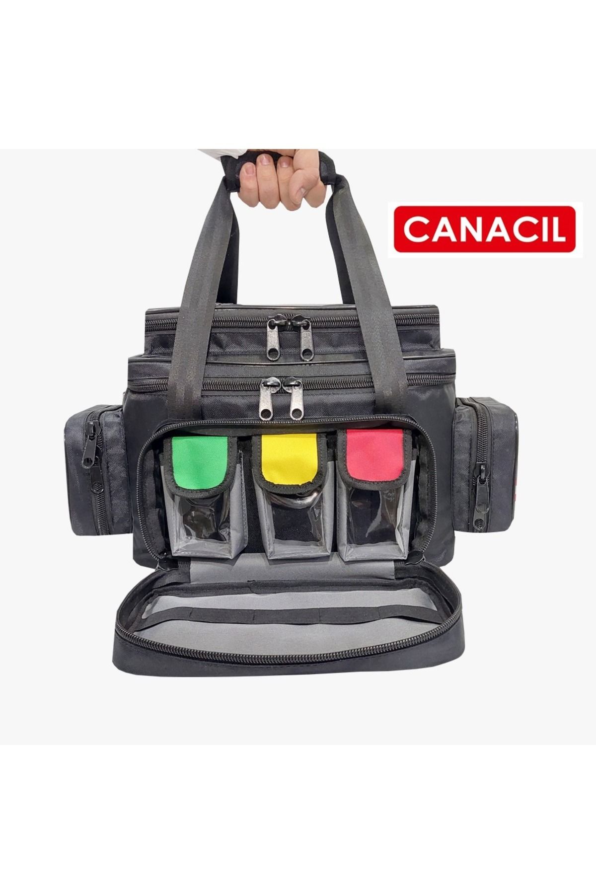 Canacil Sporcu Sağlık Çantası TK5405 Siyah