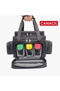 Canacil Sporcu Sağlık Çantası TK5405 Siyah | Profesyonel Acil Müdahale ve İlk Yardım Çantası