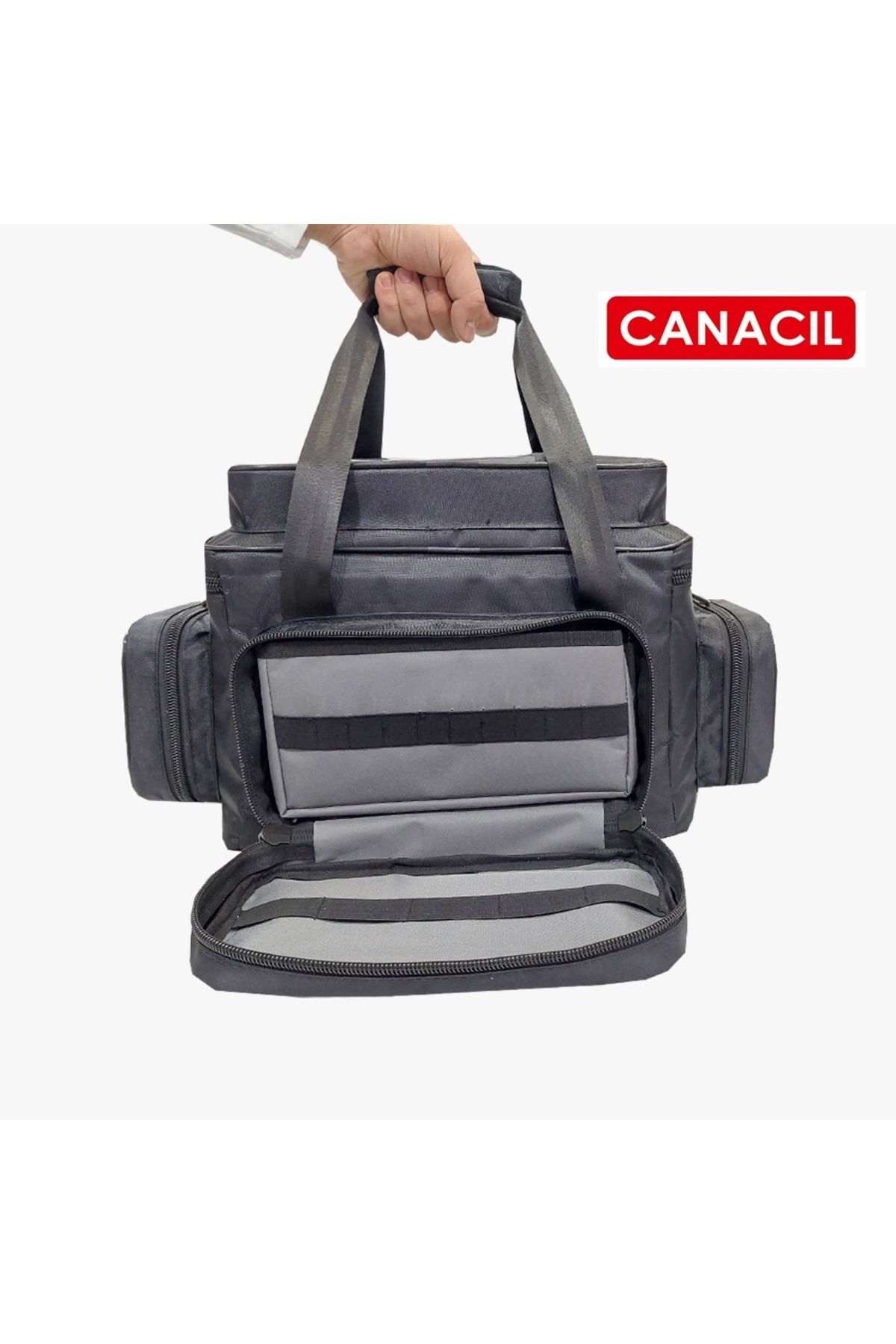 Canacil Sporcu Sağlık Çantası TK5405 Siyah
