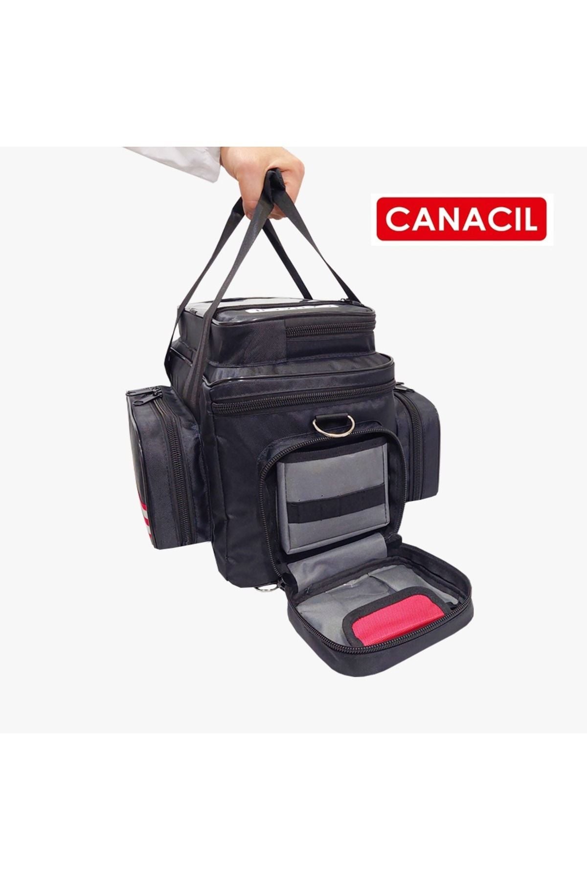 Canacil Sporcu Sağlık Çantası TK5405 Siyah