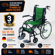 Römer R211 Yeşil Hafif Manuel Tekerlekli Sandalye
