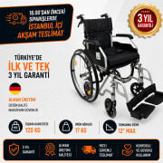 Römer R224 40 cm 6 Tekerli Alüminyum Manuel Tekerlekli Sandalye