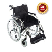Römer R225 40 cm 6 Tekerli Lüks Alüminyum Manuel Tekerlekli Sandalye