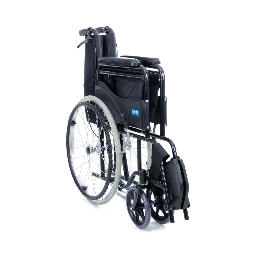 Comfort Plus DM809E Siyah Kumaş Standart Tekerlekli Sandalye siyah