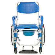 Römer R403 Mavi Büyük Tekerlekli Banyo Tuvalet Sandalyesi