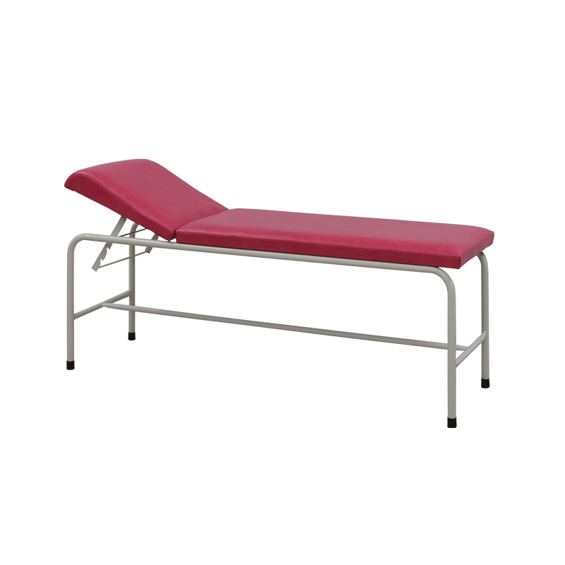 TAGESAN Muayene Masası E-202 – Sabit Ayaklı Kırmızı Doktor Muayene Masası