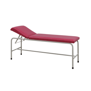 TAGESAN Muayene Masası E-202 – Sabit Ayaklı Kırmızı Doktor Muayene Masası
