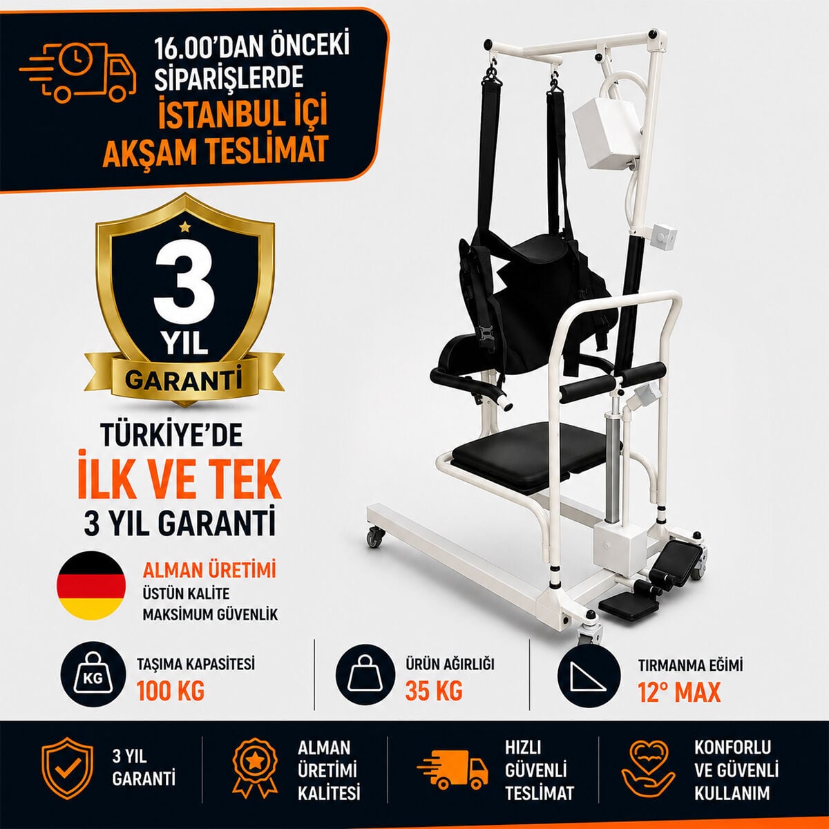 Römer R456 Fonksiyonel Motorlu Taşıma Lifti