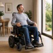 DIETZ MINKO SW Arazi Tipi Akülü Tekerlekli Sandalye | Alman Üretimi, Recline Özellikli ve Güçlü Performans Sunan Premium Model