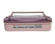 CANACIL TK0612 7 Litre Kirli Cerrahi Alet Taşıma Çantası – Çift Kilitli, Çift Kulplu