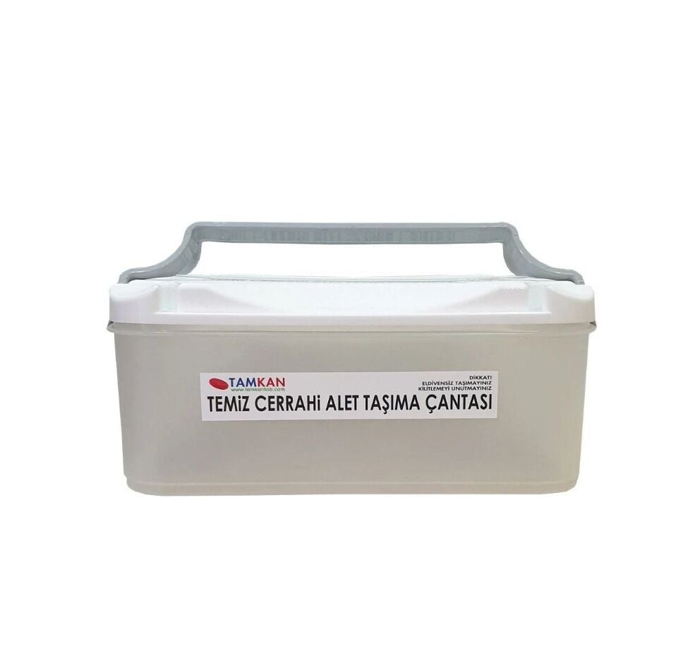 14 Litre Temiz Cerrahi Alet Taşıma Çantası - TK0615 - CANACIL