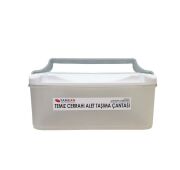 CANACIL TK0615 14 Litre Temiz Cerrahi Alet Taşıma Çantası – Çift Kilitli, Çift Kulplu