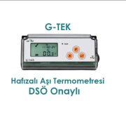 G-TEK FZT E006 Hafızalı Aşı Termometresi 99958 – DSÖ PQS Onaylı, 60 Gün Veri Kayıt
