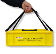 CANACIL TK1516 15 İdrar 16 Gaita Numune Taşıma Çantası – Gri, Urine Sample Box
