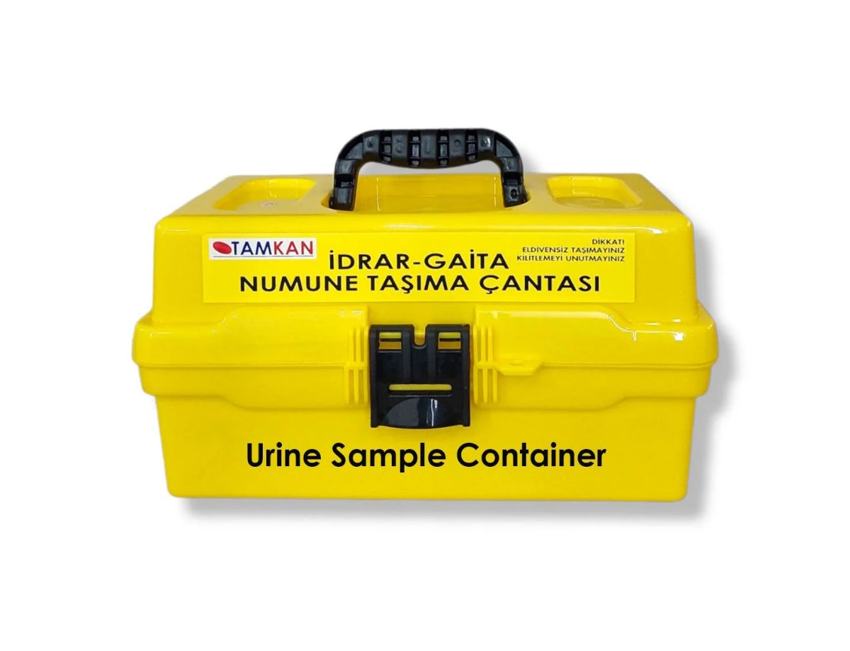 CANACIL TK7601 7 İdrar 6 Gaita Örnek Taşıma Çantası – Numune Taşıma Çantası