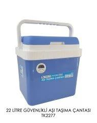 TAMKAN TK2277 22 LT Güvenlikli Aşı Taşıma Çantası – 2-8°C Soğuk Zincir, 24 Saat