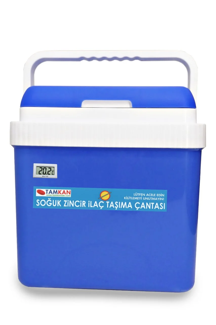 CANACIL 22 LT Güvenlikli Aşı Taşıma Çantası TK2277 | 2-8°C Soğuk Zincir İlaç Taşıma Çantası