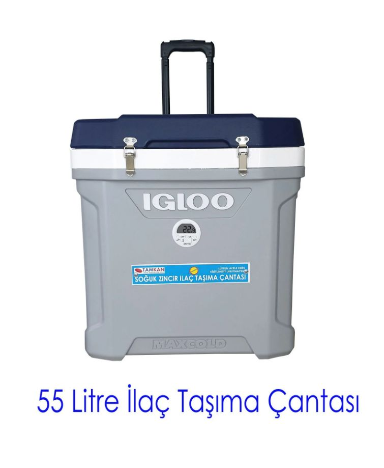 CANACIL 55 LT Güvenlikli Soğuk Zincir Çantası | TK5065 Aşı ve İlaç Taşıma Çantası