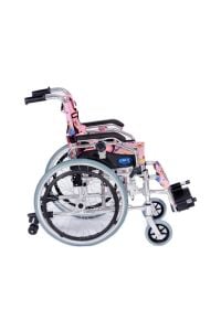 Comfort Plus KY980LQ-30 Alüminyum Pediatrik Özellikli Tekerlekli Sandalye | Çocuk Manuel Engelli Sandalyesi
