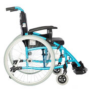 RÖMER R214 Alüminyum Manuel Tekerlekli Sandalye 40 cm | Hafif Katlanabilir Ayarlanabilir Manuel Sandalye