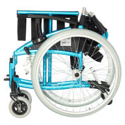 RÖMER R214 Alüminyum Manuel Tekerlekli Sandalye 40 cm | Hafif Katlanabilir Ayarlanabilir Manuel Sandalye