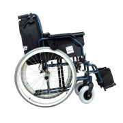 RÖMER R213 Lüx Alüminyum Manuel Tekerlekli Sandalye 40 cm | Hafif Katlanabilir Refakatçi Frenli