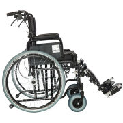 RÖMER R221B Özellikli Baldır Destekli Manuel Tekerlekli Sandalye 51 cm | Katlanabilir Refakatçi Frenli