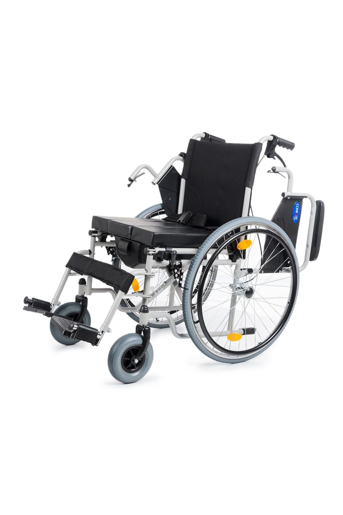 DM-550 50cm Tuvalet WC Özellikli Tekerlekli Sandalye