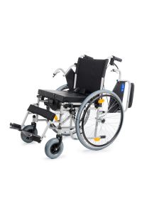 Comfort Plus DM-550 50 cm Tuvaletli Tekerlekli Sandalye | Refakatçi Frenli