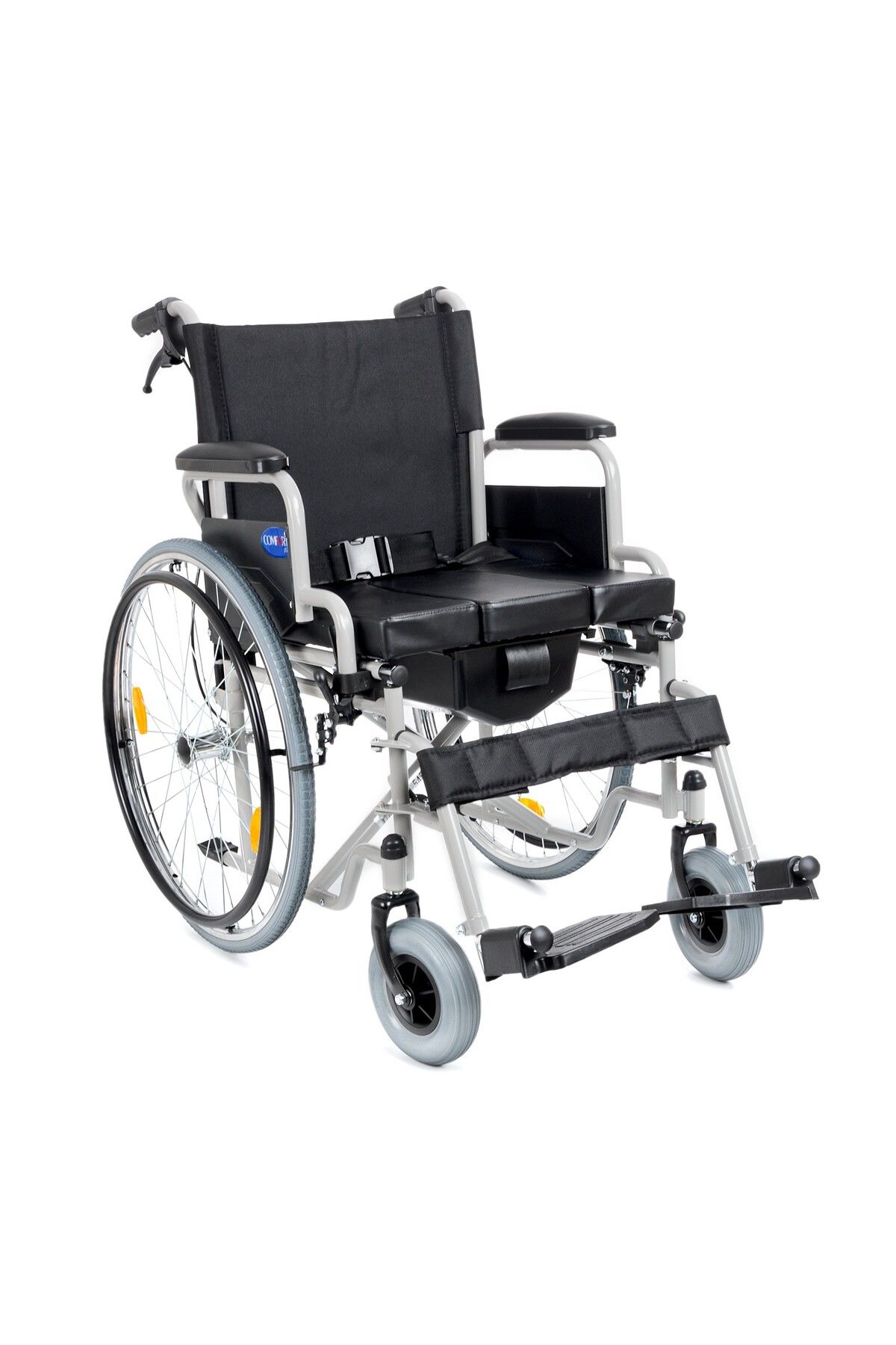 DM-550 50cm Tuvalet WC Özellikli Tekerlekli Sandalye