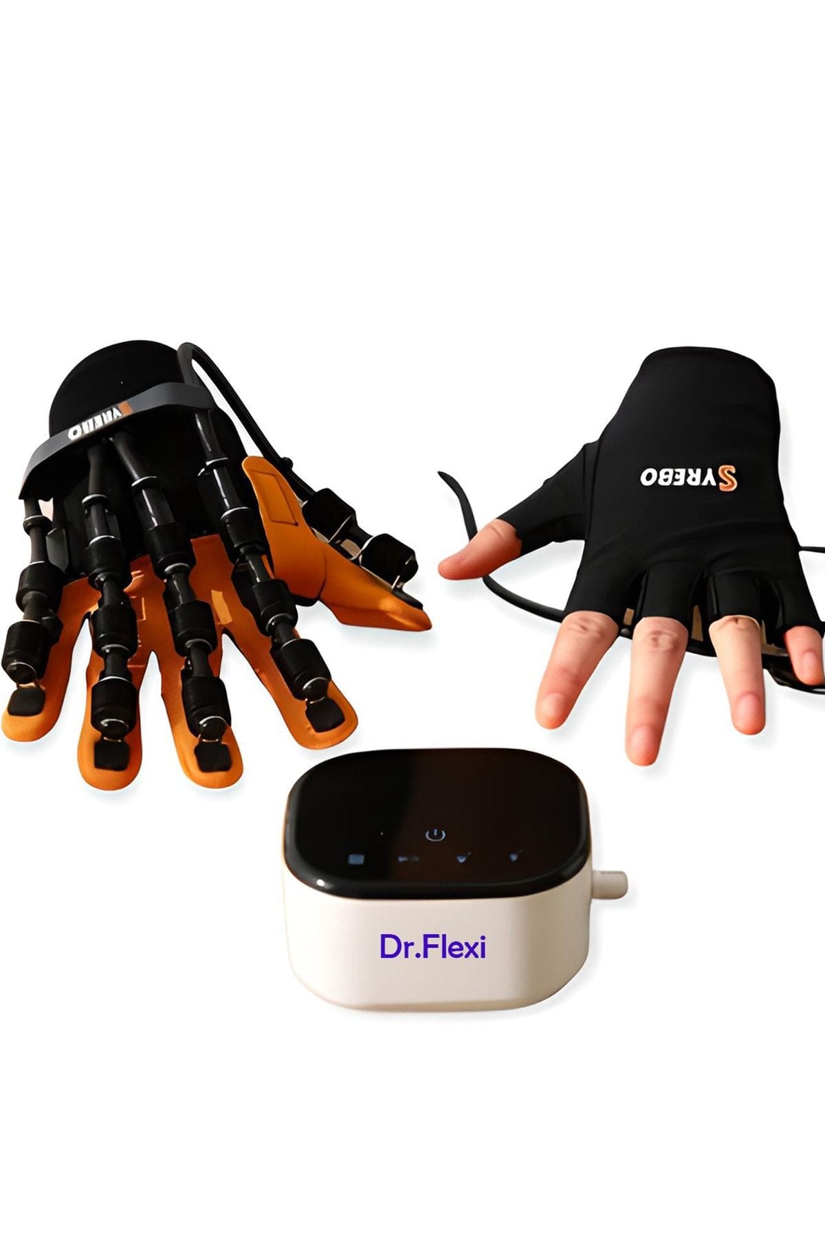 Syrebo C11 El Rehabilitasyon Robotu Çift Eldivenli | El ve Parmak Rehabilitasyon Cihazı