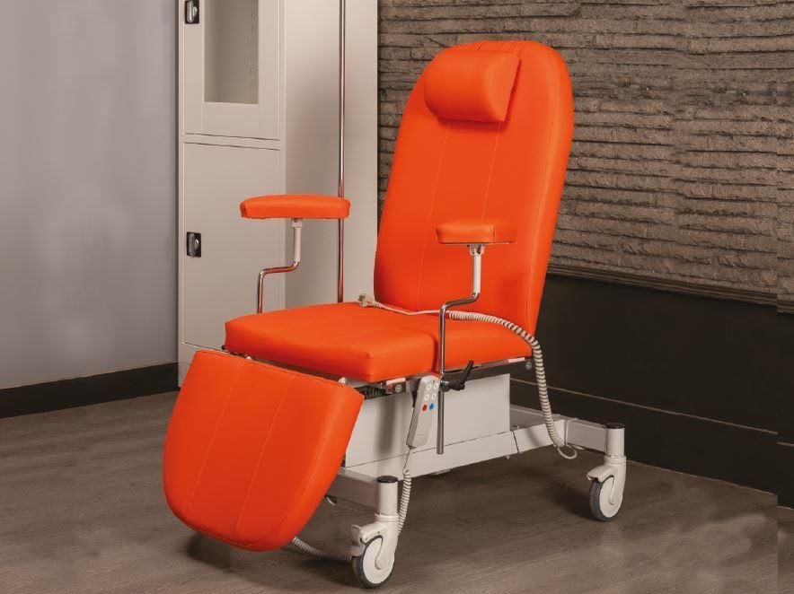 TAGESAN 2 Motorlu Kan Alma Koltuğu Turuncu TM-A 1022