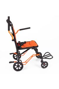 Comfort Plus DY01409LJ Turuncu Transfer Tekerlekli Sandalye | Katlanabilir