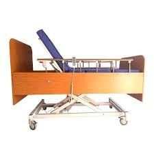 TAGESAN 3 Motorlu Ahşap Ev Tipi Hasta Karyolası mobilyalı hasta karyolası