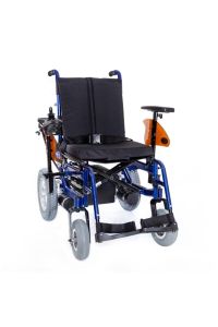 Allure Akülü Tekerlekli Sandalye Bordo | Katlanabilir Elektrikli Engelli ve Hasta Sandalyesi