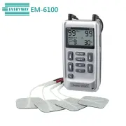 Everyway EM-6100 Dijital TENS Cihazı | 2 Kanallı Portatif Elektroterapi Cihazı