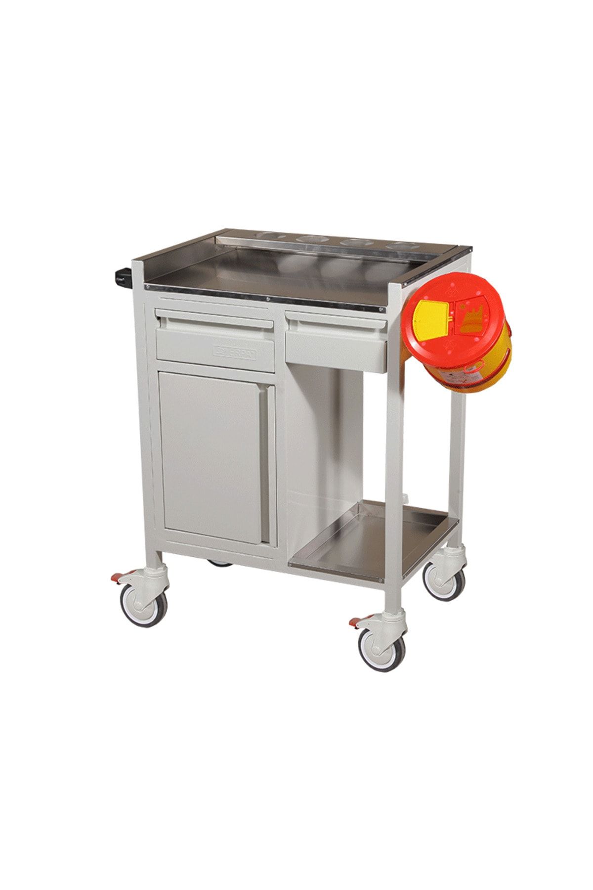 E-254/C Pansuman Arabası | Medikal Tıbbi Malzeme ve Servis Arabası