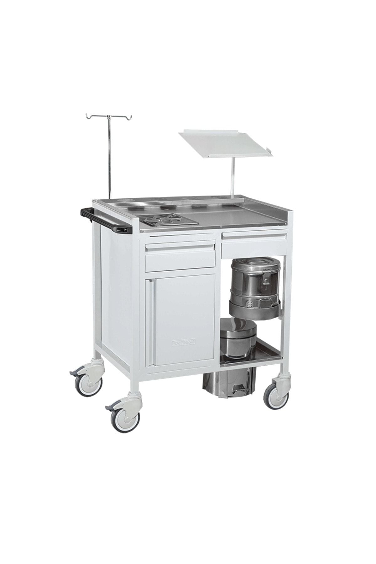E-254/D Pansuman Arabası | Medikal Tıbbi Malzeme ve Servis Arabası